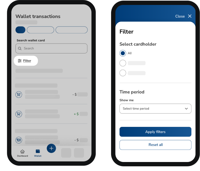 My RemServ How to Viewing Wallet Transactions Steps