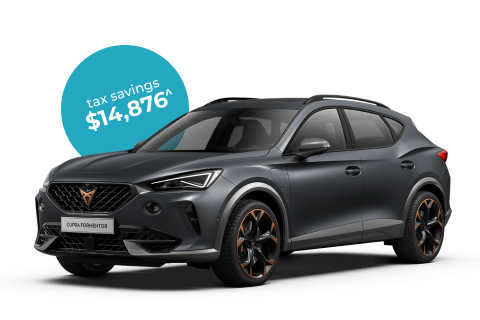 CUPRA Formentor VZx Auto 4Drive MY24 novated leasing through RemServtoday.