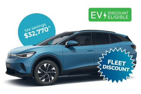 Volkswagen ID.4 Pro E2 Auto MY25 novated leasing through RemServ. Contact us.
